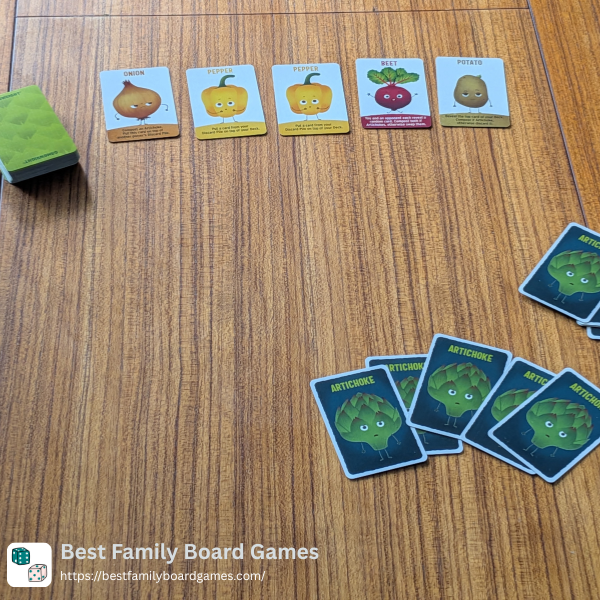 Abandon All Artichokes Game Setup